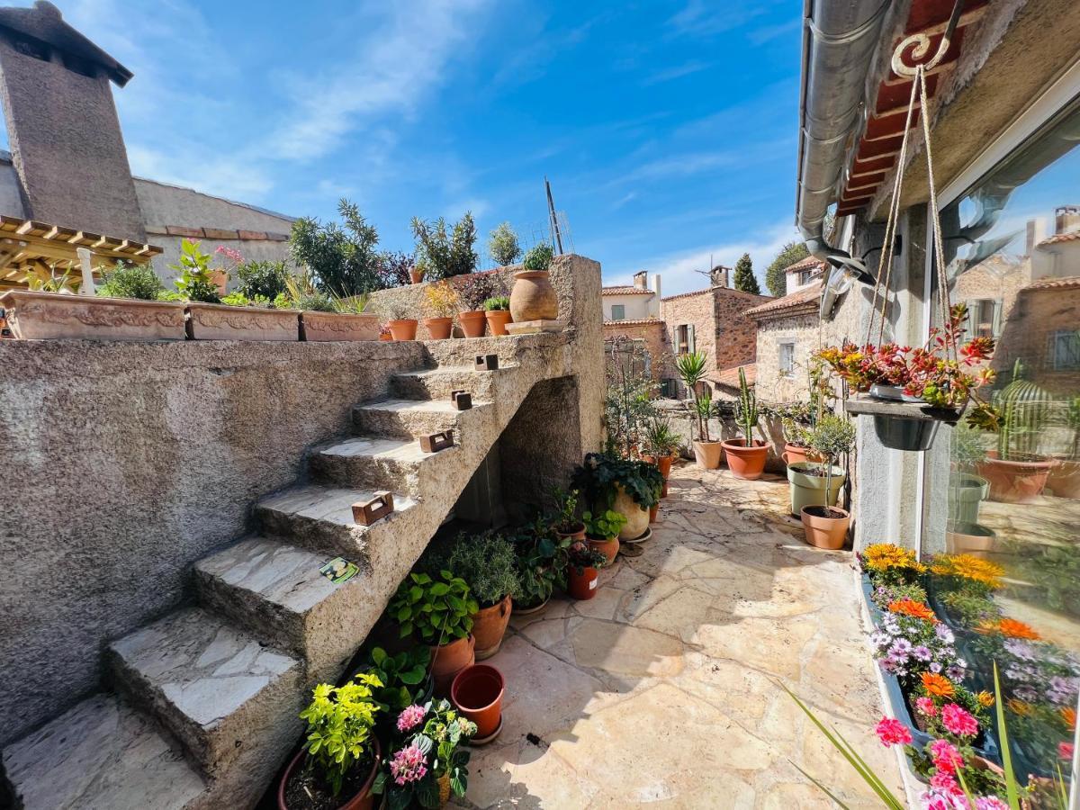 La Chambre Rose-Maison Searle A Tourtour Dış mekan fotoğraf